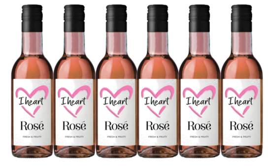 I Heart Rose   12%   0,187l   iepakojums 12gab.